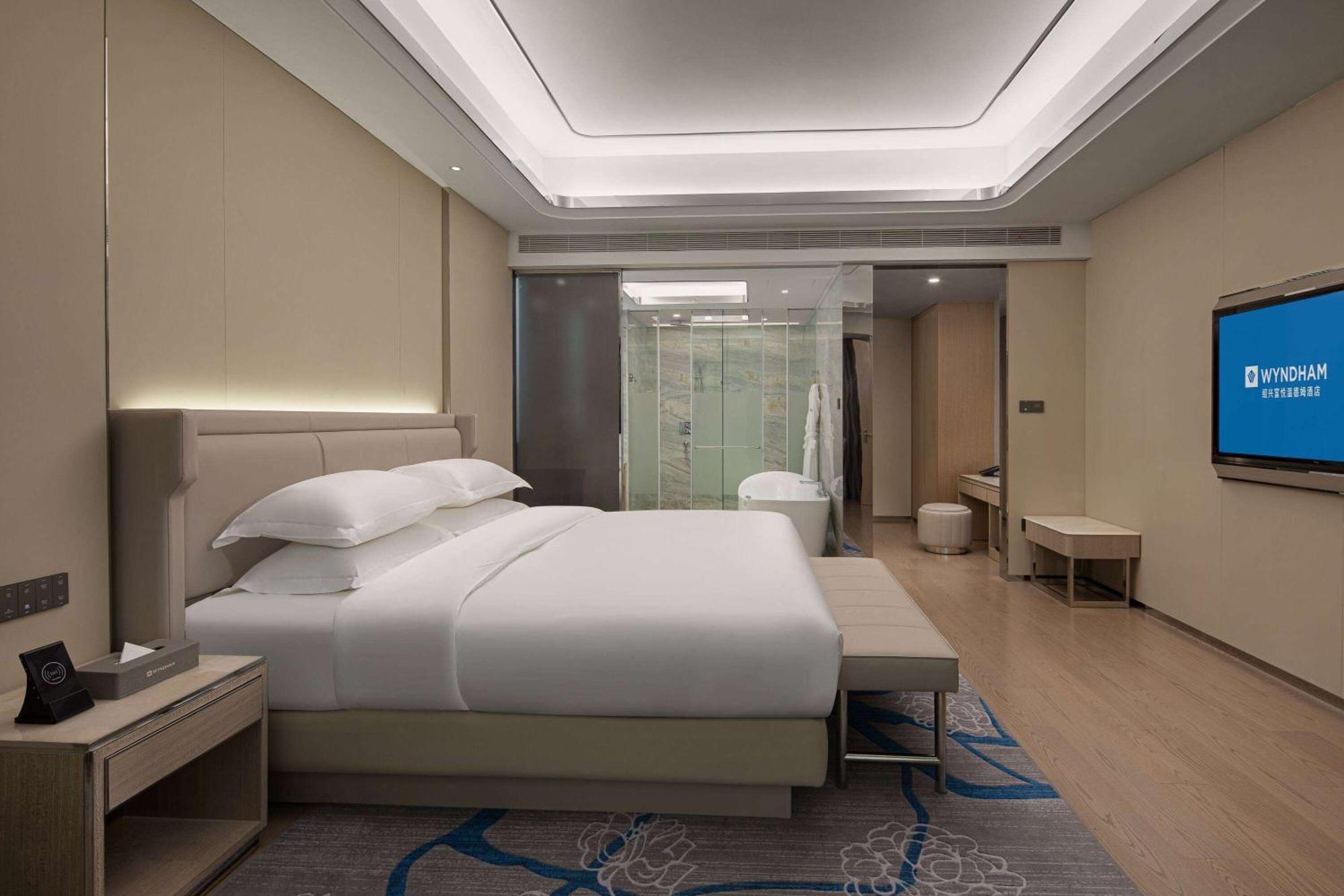Wyndham Shaoxing Keqiao Otel Dış mekan fotoğraf